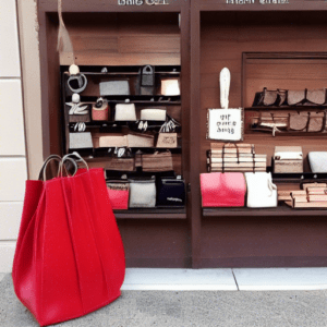 leather goods sold via website