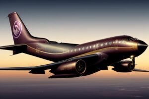 Steam punk style virgin airlines